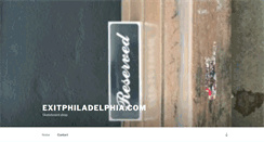 Desktop Screenshot of exitphiladelphia.com